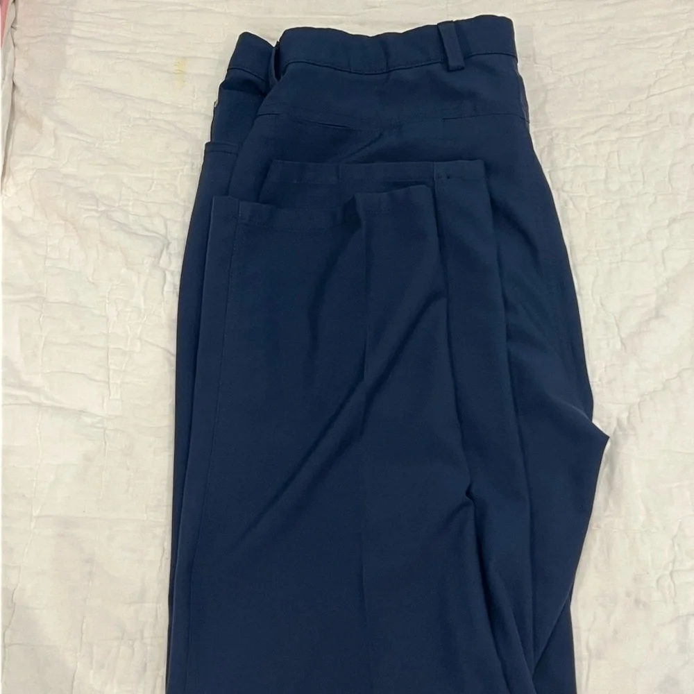 Men's Greg Norman 5 pocket performance Navy Blue Pants 36x29